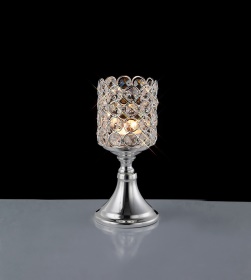 IL70023  Malo Small Chalice Crystal Candle Holder